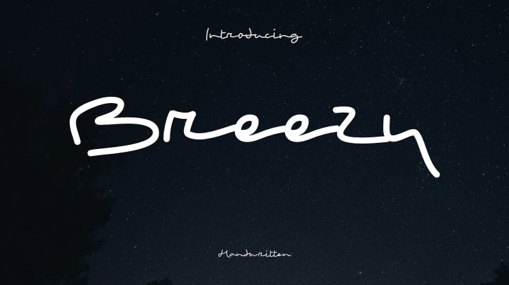 Breezy Font