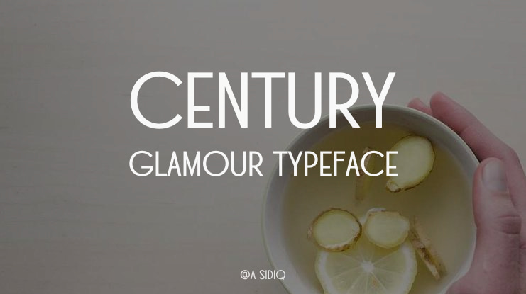 Century Glamour Font