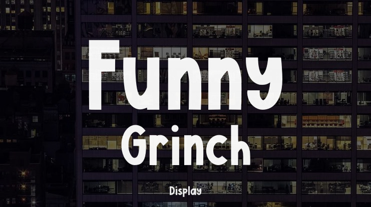 Funny Grinch Font