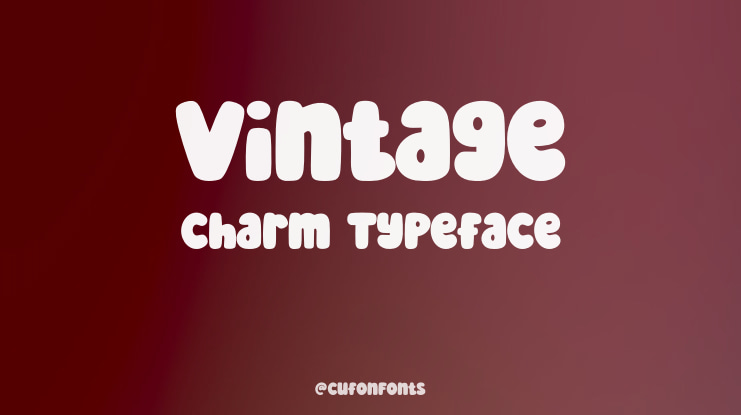 Vintage Charm Font
