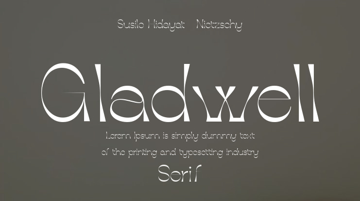 Gladwell Font
