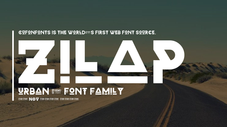 Zilap Urban 2 Font