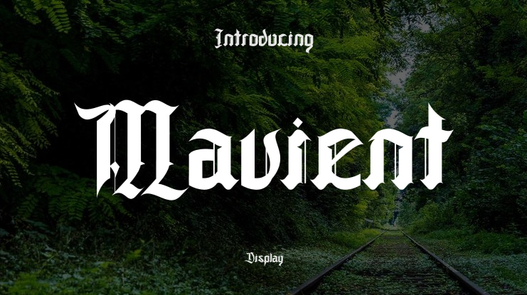 Mavient Font