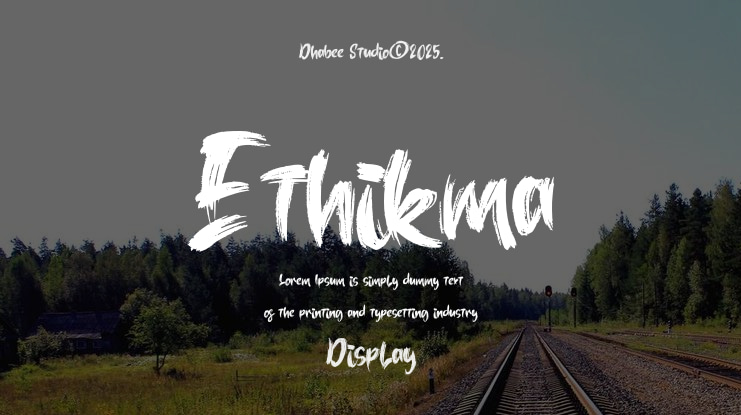 Ethikma Font