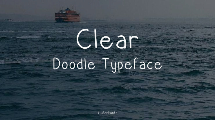 Clear Doodle Font