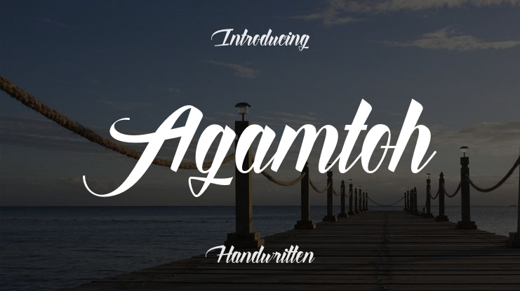 Agamtoh Font