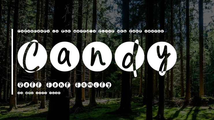 Candy Roll Font