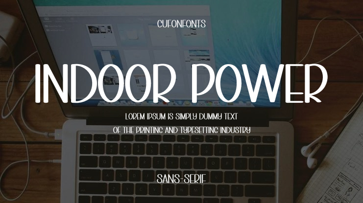 Indoor Power Font