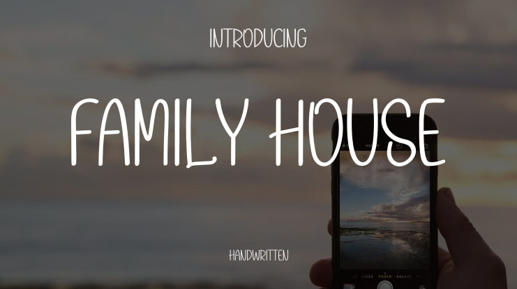 Family House Font