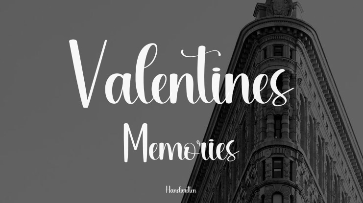 Valentines Memories Font