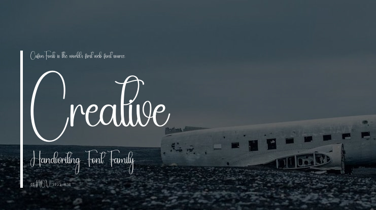 Creative Handwriting Font
