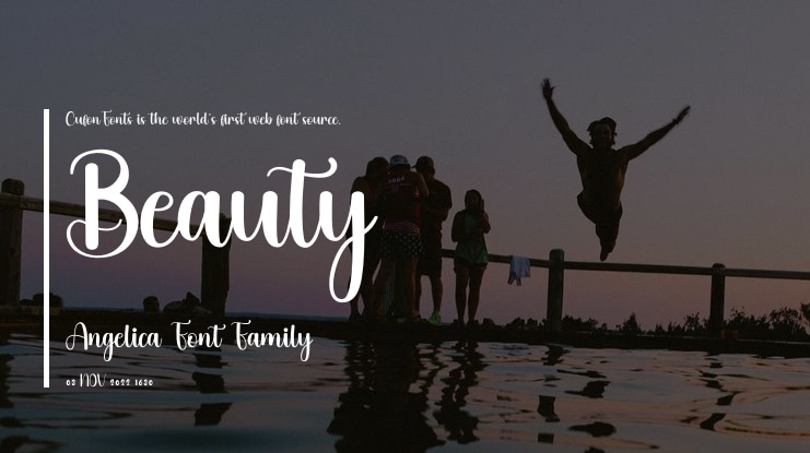 Beauty Angelica Font
