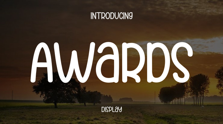 Awards Font