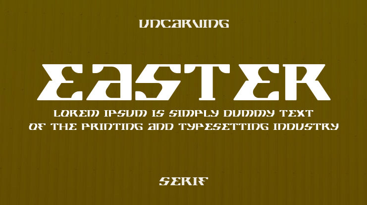 EASTER Font