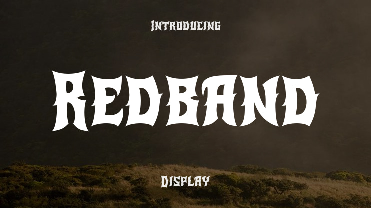 Redband Font