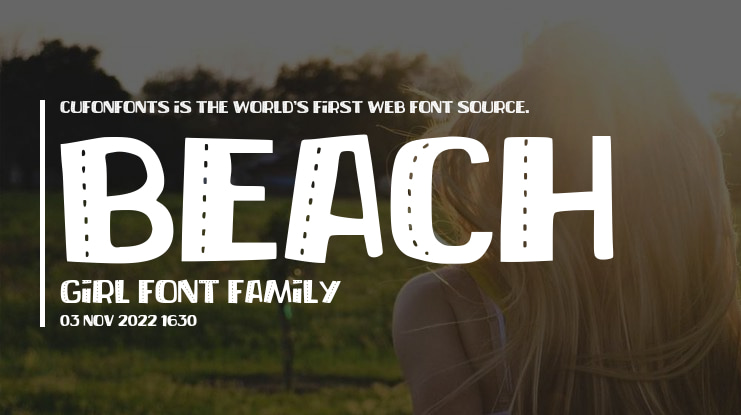 Beach Girl Font