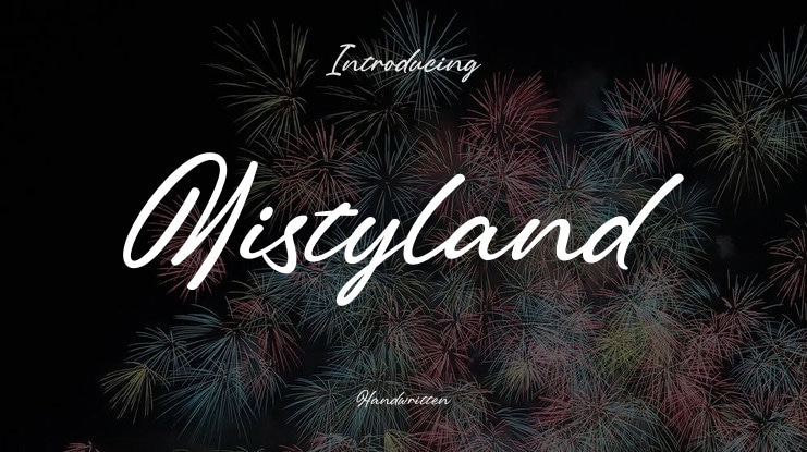 Mistyland Font