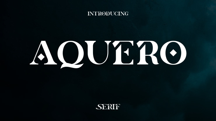 Aquero Font