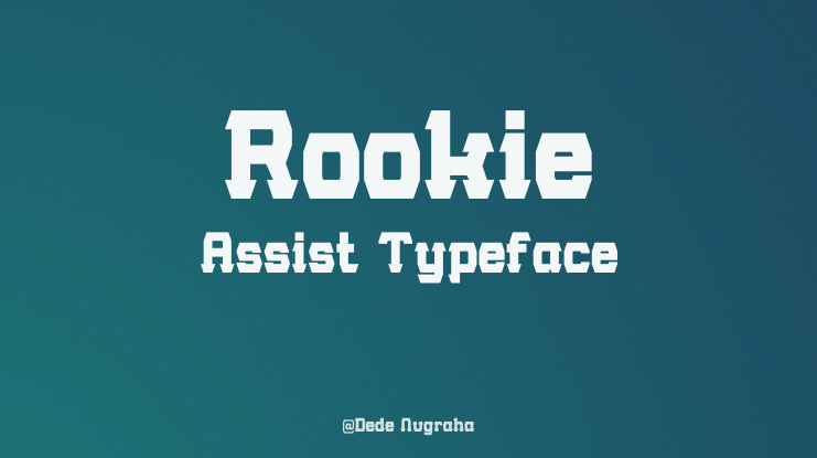 Rookie Assist Font