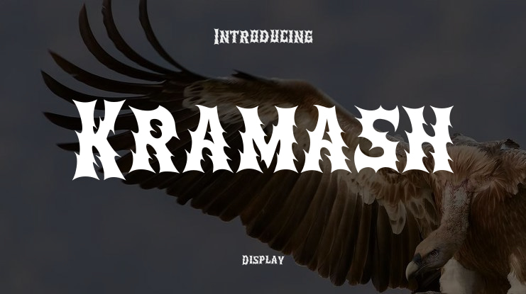 Kramash Font