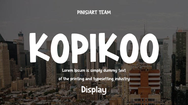 KOPIKOO Font