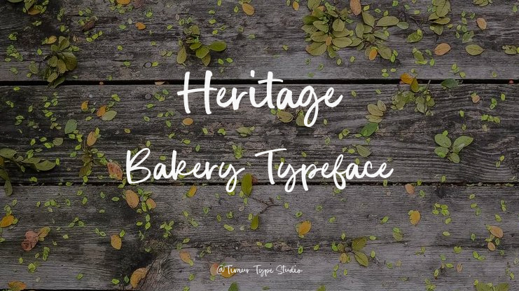Heritage Bakery Font