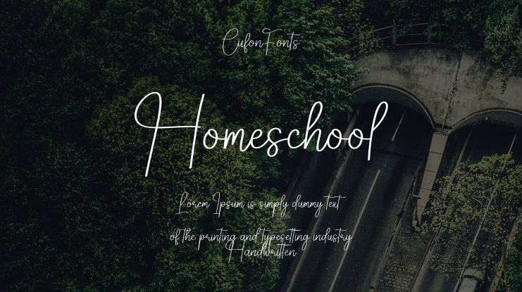 Homeschool Font