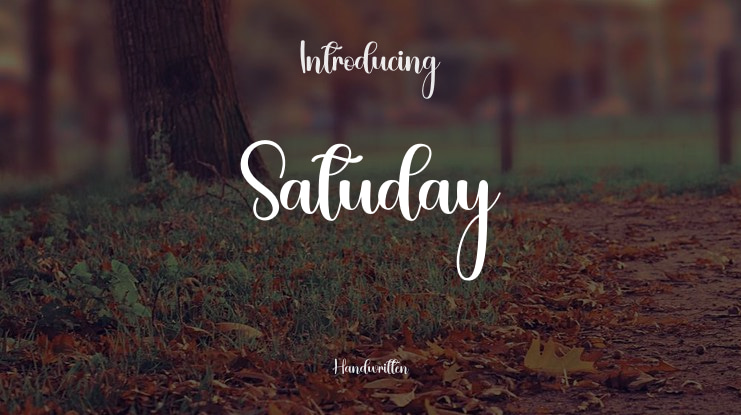 Satuday Font
