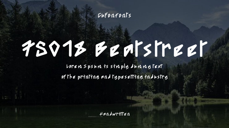 75018 Beatstreet Font