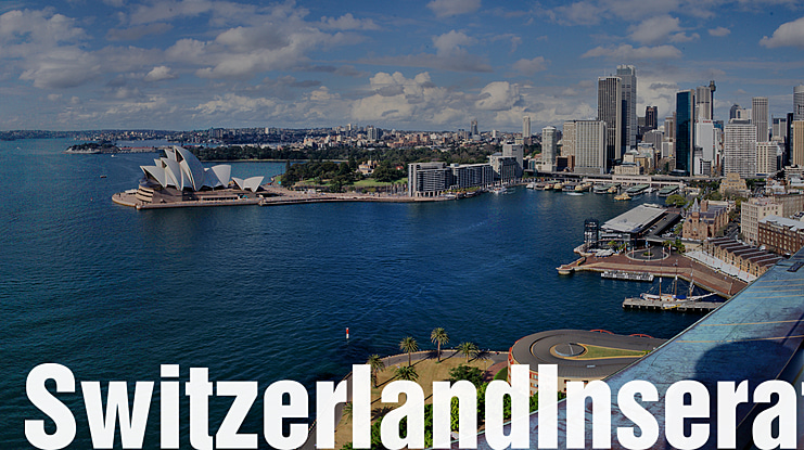 SwitzerlandInserat Font