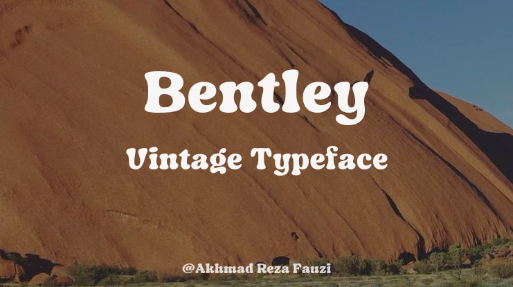 Bentley Vintage Font
