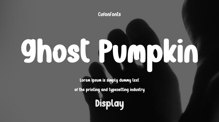 Ghost Pumpkin Font