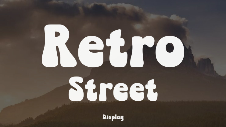 Retro Street Font