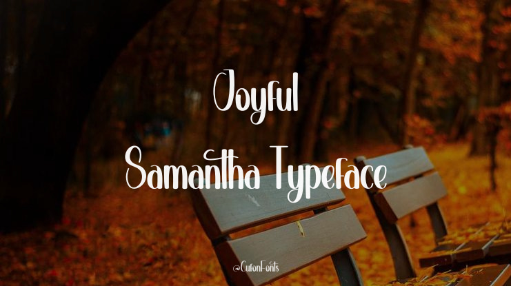 Joyful Samantha Font