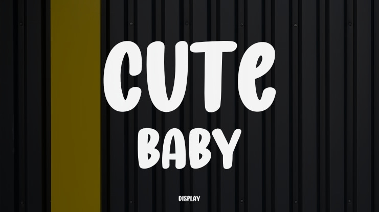 Cute Baby Font