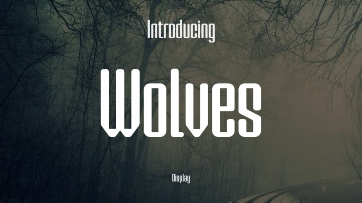Wolves Font