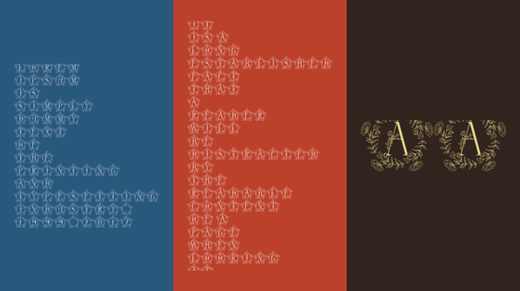 Sweet Bloom Monogram Font