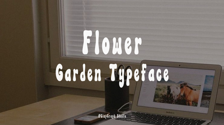 Flower Garden Font