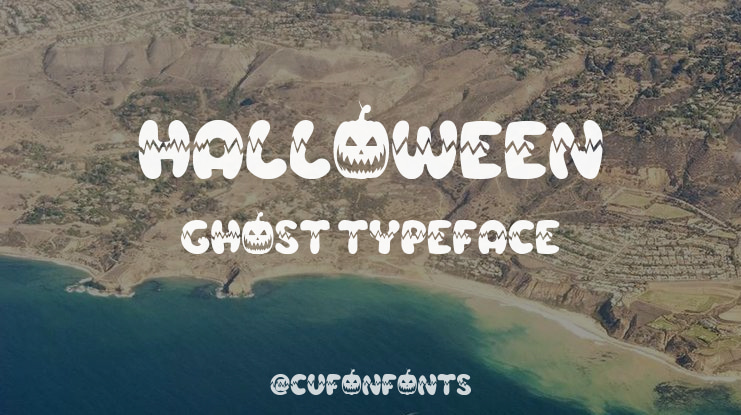 Halloween Ghost Font