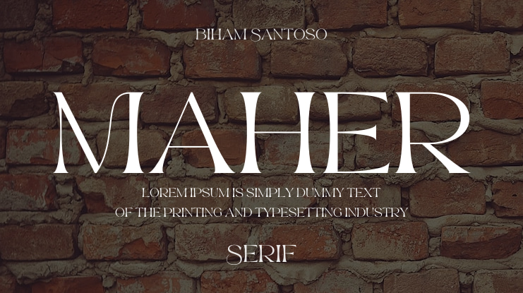Maher Font