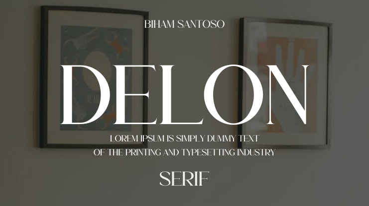 Delon Font