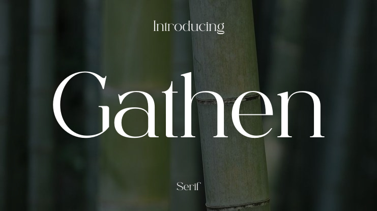 Gathen Font