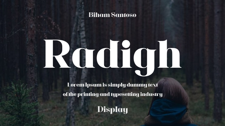 Radigh Font