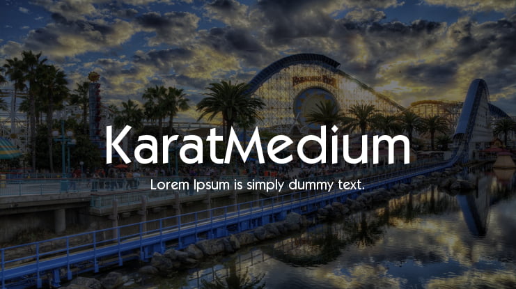 KaratMedium Font
