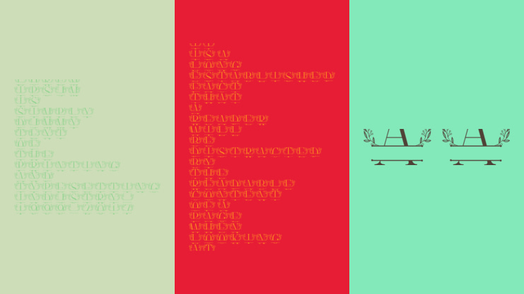 Beauty Blossom Line Monogram Font