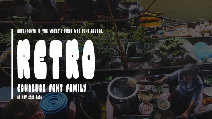 Retro Condense Font