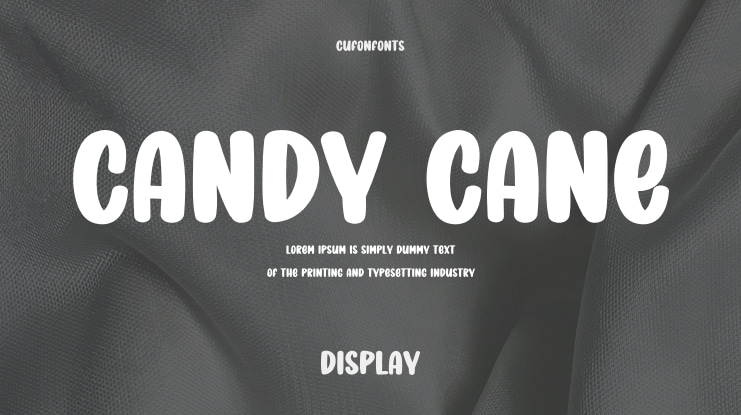 Candy Cane Font