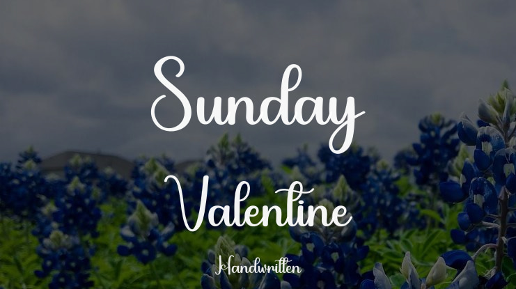 Sunday Valentine Font