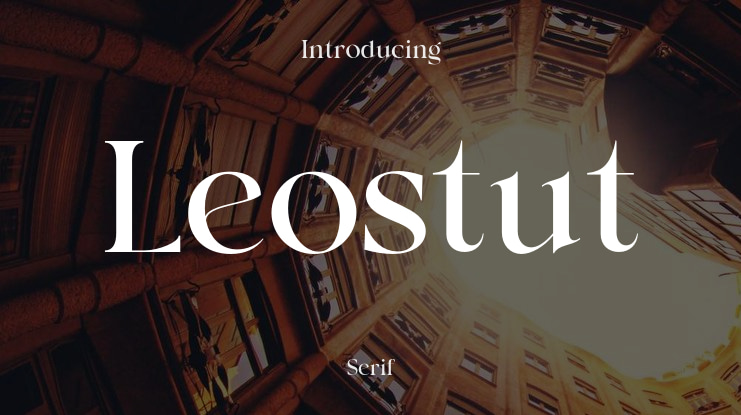 Leostut Font Family