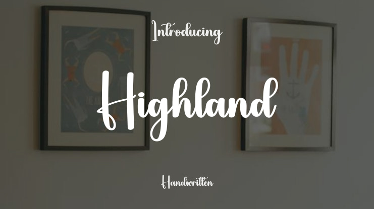 Highland Font